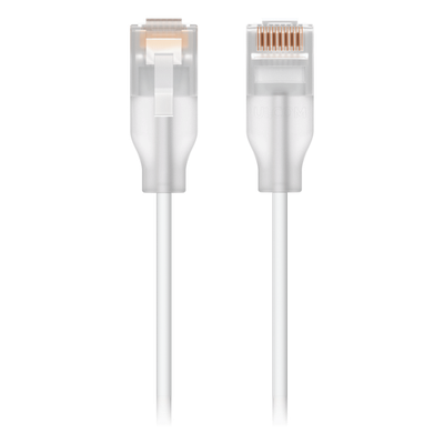 UBIQUITI - Patchcord Cat 6 / 10 GbE / PoE+++ / 3 m (9.84 ft) / Etherlighting / RJ45 Translúcido / Interior