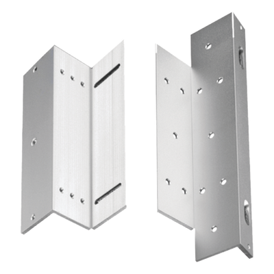ACCESSPRO - Kit de Montajes Z y L / Aluminio Reforzado / 185 x 41.8 x 25.4 mm / Para Chapa Magnética MAG350NLED