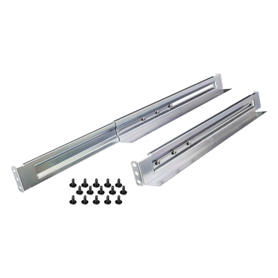 CYBERPOWER - Kit de Rieles para Rack 4 Postes / Ajustable 469.9-736.6 mm (18.5-29 pulgadas) / Capacidad 104.78 kg / 1-3 UR