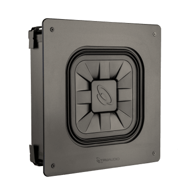 TRUAUDIO - Subwoofer In-Wall 10" | 250 Watts | Sensibilidad 83 dB | Respuesta de Frecuencia 45-90 Hz | Salida Máxima 107 dB | Impedancia 4Ω