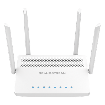 GRANDSTREAM - Router Inalámbrico Wi-Fi 5 802.11ac 1.27 Gbps, doble banda, MU-MIMO 2x2:2, Multi WAN con puerto SFP, servidor VPN con administración desde la nube gratuita o stand-alone.