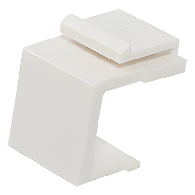 LINKEDPRO BY EPCOM - Módulo Ciego / Color Blanco / 100 Piezas / Compatible Placas de Pared Linkedpro