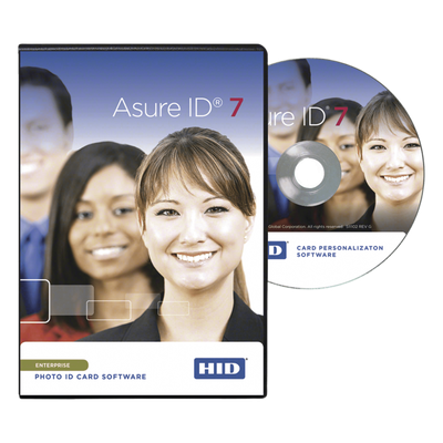 HID - Software de Personalización de Tarjetas / Gestión Básica de Credenciales / Compatible Windows 8 / Soporte Multilingüe / Impresión Doble Cara / Banda Magnética / Búsqueda 200 Registros / Entrega Virtual