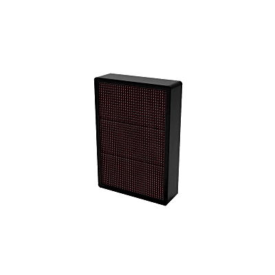 HIKVISION - Pantalla LED Exterior de Orientación en estacionamiento / 320x480 mm / Resolución 32x16 / Display Rojo Verde Amarillo / 3 Módulos / IP Configurable / Multilingüe / -30°C a 60°C