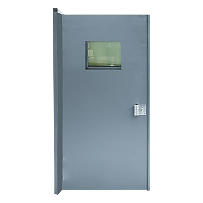 ACCESSPRO - Puerta Blindada / Nivel V Anti-Balística / Mirilla 28x28 cm / 2.10 x 0.90 m (6.89 x 2.95 ft)