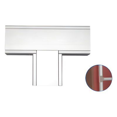 THORSMAN - Accesorio en T de Aluminio / 0.737 kg / -20°C a 120°C / NOM-001-SEDE-2005