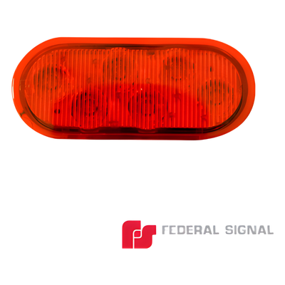FEDERAL SIGNAL - Luz perimetral serie 3K-LED, en color rojo