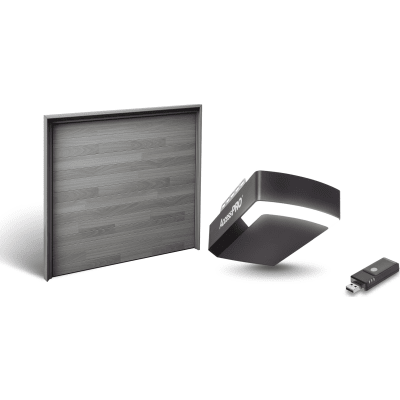 ACCESSPRO - Kit Puerta de Garage 18x7 Pies / Insulada 43 mm / Motor FS1000M 1/2 HP / Interfaz WiFi ACCESSWIFI / Incluye 3 Controles