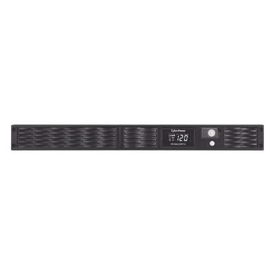 CYBERPOWER - UPS de 1000 VA/800 W, Topología Línea Interactiva, Entrada 120 Vca NEMA 5-15P, Onda Senoidal Pura, Torre o Rack 1 UR, Con 7 Tomas NEMA 5-15R