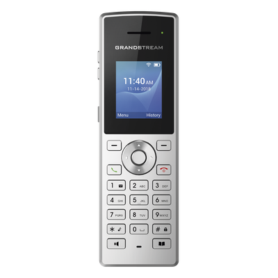 GRANDSTREAM - Teléfono IP Portátil / Wi-Fi Dual Band / 2 Líneas SIP / 2 Cuentas SIP / LCD 1.8 pulgadas / Batería 1500 mAh / PTT Configurable