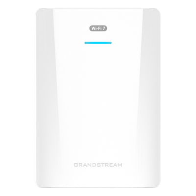GRANDSTREAM - Punto de Acceso Wi-Fi 7 / MIMO 2x2:2 DL-UL OFDMA / Modulación 4096 QAM / 2.5G Ethernet PoE+ / Cobertura 175 m (574.1 ft) / 256 Clientes / BLE 5.3