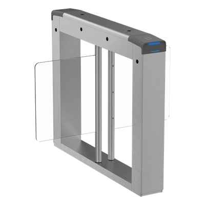 ACCESSPRO - Carril Central para Torniquete Swing / Ancho 90 cm / Exterior / Acero Inoxidable SUS304 / 4 Pares Sensores IR / 20-60 Personas/Minuto / -20°C a 65°C