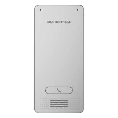 GRANDSTREAM - Intercomunicador IP (SIP), apertura por código, Antivandálico IK10, 2 relevadores, IP66, PoE