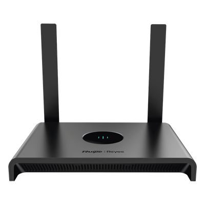 RUIJIE - Router Inalámbrico Wi-Fi 4 / 300 Mbps / 2.4 GHz / 2x2 MIMO / Cobertura 30 m (98.4 ft) / Modo WISP