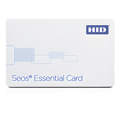HID - Tarjeta de Acceso Dual / SEOS Essential + Prox / 13.56 MHz y 125 kHz / PVC Resistente / Impresión Doble Cara / Formato H10301 26 Bits