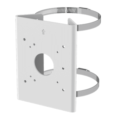 HONEYWELL - Soporte para Poste Serie 35 / Material Aluminio + Acero Inoxidable / Capacidad de Carga Máxima 4 kg / Compatible con Accesorios Honeywell / Para Cámaras de Seguridad Exteriores