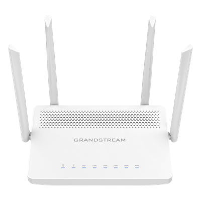 GRANDSTREAM - Router Inalámbrico Wi-Fi 5 802.11ac 1.27 Gbps, doble banda, MU-MIMO 2x2:2, servidor VPN con administración desde la nube gratuita o stand-alone.