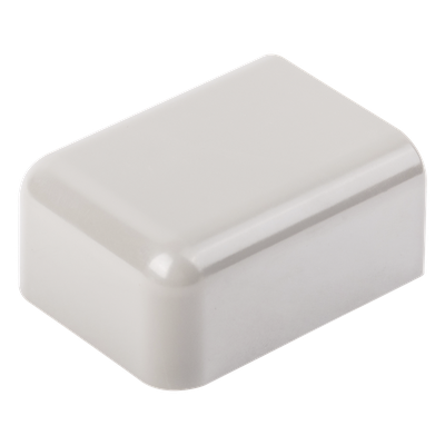PANDUIT - Tapa Final / ABS Resistente a Impactos / UL94V-0 / 0 a 50°C / Color Gris / Sin Herramientas