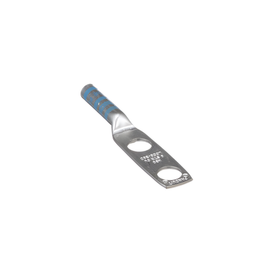 PANDUIT - Zapata de Compresión / Calibre 6 AWG / Doble Barreno 3/8" (9.5 mm) / Espaciado 25.4 mm (1") / 35 kV / 90°C
