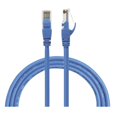 UGREEN - Cable de Parcheo UTP Cat6 / 1m (3.28 ft) / Azul / 26AWG CCA / 250MHz / Gigabit Ethernet