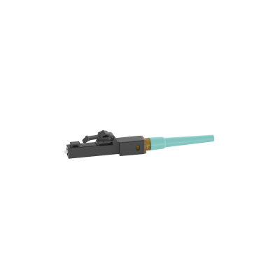PANDUIT - Conector LC de Empalme por Fusion OmniSplice™, Para Fibra Óptica Multimodo 50/125µm OM3/OM4/OM5, Color Aqua