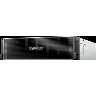 SYNOLOGY - Servidor NAS RackStation 3U / 20 Bahías (16 x 3.5"/2.5" + 4 x 2.5") / 2 SSD M.2 NVMe Integrados RAID 1 / Dual 10GbE RJ45 / Escalable a 116 Bahías con RX1222sas / 234,000+ IOPS 4K / 10,500/8,200 MB/s / Fuentes Redundantes 800W