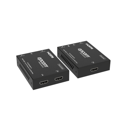 EPCOM PROAUDIO - Extensor HDMI | Soporta KVM | Transmisión hasta 100 m | Cable CAT6 |  1080P@60Hz | Copia EDID automática | Sin compresión ni retraso | PoC