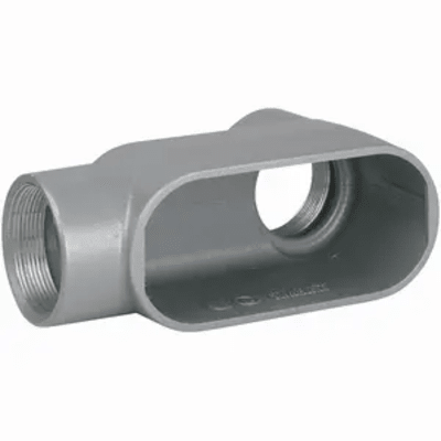HUBBELL - Caja Condulet Tipo LB de 1/2"/ Aluminio libre de Cobre.