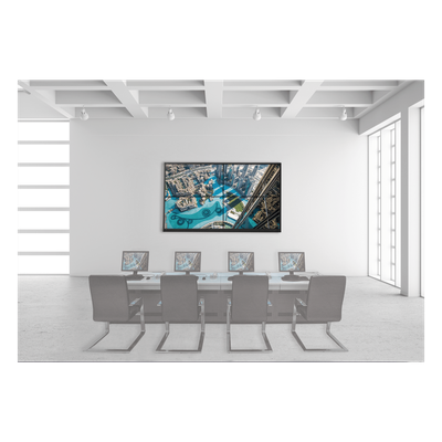 HIKVISION - Kit Videowall 2x2 / 55" Full HD / 128 Canales Simultáneos / 25 Canales por Pantalla / Decoder / Montaje en Pared