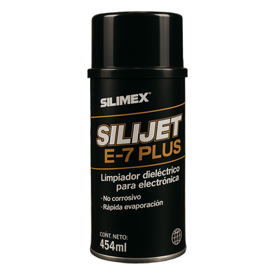 SILIMEX - Limpiador Dieléctrico Industrial / 454 ml / Sin Residuos / pH Neutro 6 / Conductividad 0 µS / Sin Enjuague