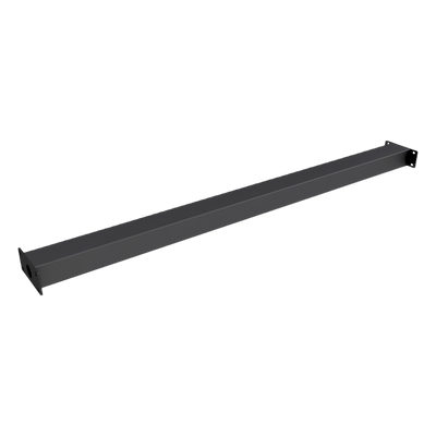 EPCOM INDUSTRIAL - Perfil Rectangular de Interconexión / Acero 1200 mm (3.9 ft) / Ancho 56 mm (2.2 ft) / Soporte 100 mm (3.9 ft) x 40 mm (1.6 ft) / Radio de Esquina R4 mm