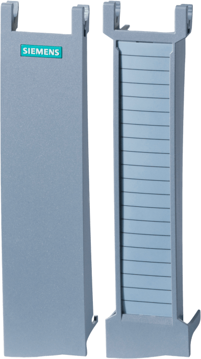 SIEMENS - Puerta Frontal Repuesto / Para Módulos I/O 35 mm / SIMATIC S7-1500 / Incluye Tiras de Etiquetado / Diagrama de Cableado