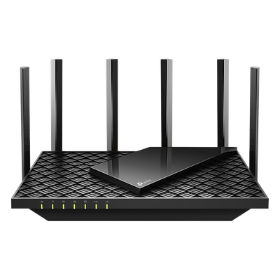 TP-LINK - Router Wi-Fi 6 / AX5400 / Dual Banda / 6 Antenas de Alta Potencia / 4 Puertos LAN Gigabit / USB 3.0 / Administración Remota