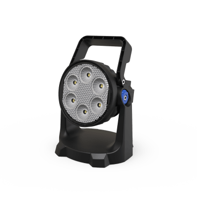 ECCO - Lámpara de Trabajo LED / 600 Lúmenes / Batería Recargable 3-4 h / Carga USB-C / Base Magnética / IP67