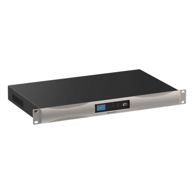 HIKVISION - Procesador de Audio Digital / 8 Entradas / 8 Salidas / DSP 32-bit / Conversión 24-bit 48 kHz / Matriz de Mezcla / 100 Escenas
