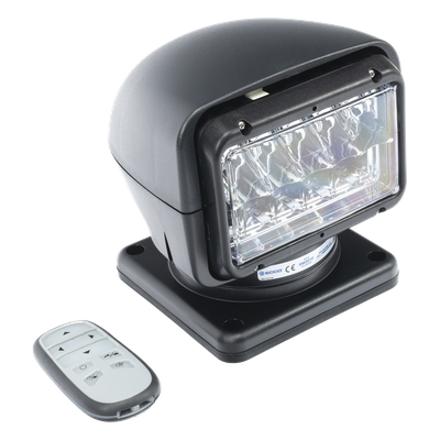 ECCO - Faro Buscador / 7040 Lúmenes / Rotación 360° / Inclinación 90° / IP68 / 12-24 VCC / Uso Rudo