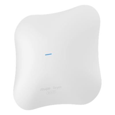 RUIJIE - Punto de Acceso Wi-Fi 7 / Doble Banda BE5040 / MLO 5x5 / 512 Usuarios / Puerto 2.5G PoE In / 802.11be