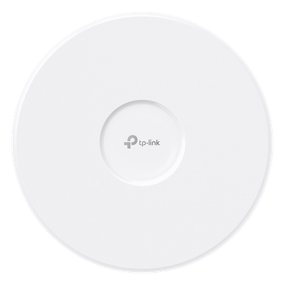 TP-LINK - Punto de Acceso Wi-Fi 7 / BE11000 Tribanda / 1 Puerto 10 Gbps / MLO / PoE+ / Montaje Techo/Pared