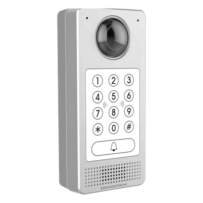 GRANDSTREAM - Videoportero IP / FHD / Ángulo de Visión 180° / RFID / SIP / Antivandálico / Teclado Retroiluminado