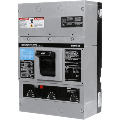SIEMENS - Interruptor Termomagnético 600V 3X400A, Sin zapatas principales.