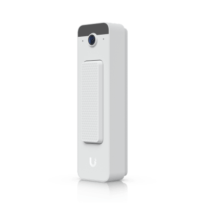 UBIQUITI - UVC Doorbell Lite – Videoportero Compacto 5 MP PoE con Visión Nocturna IR, Audio Bidireccional y Diseño Resistente al Clima, Color Blanco