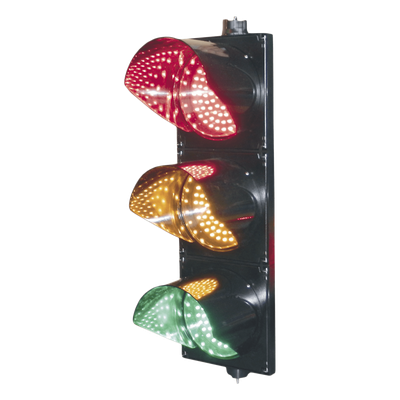 ACCESSPRO - Semáforo LED / Tricolor Rojo-Verde-Amarillo / 200 mm / 110 VCA / 30° Ángulo de Visión / IP Sellado