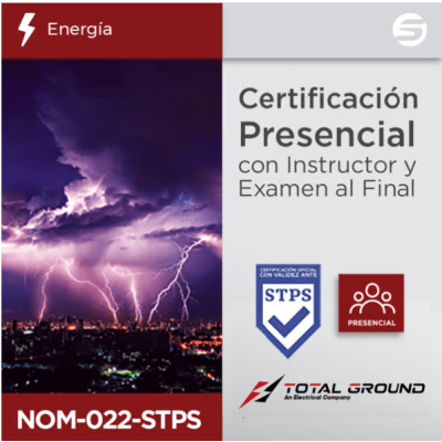 TOTAL GROUND - Certificación Presencial NOM-022-STPS Total Ground (Válida Ante Secretaría del Trabajo) para CDMX,GDL,MTY,HMO,MER,LN y TIJ.