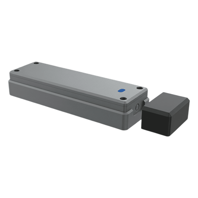 ACCESSPRO - Sensor de Puerta Peatonal Inalámbrico / Tecnología Trio-Frequency Anti Interferencias / Alcance Magnético 25 mm / Batería 3.6V 2600mAh / Vida Útil 2 Años / Compatible con Puertas Seccionales y Batientes
