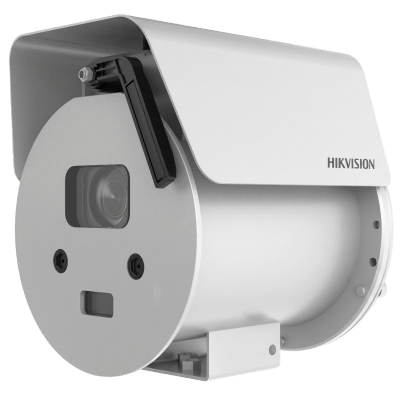HIKVISION - Bala IP 4 Megapixel / Lente Mot. 2.8 a 12 mm / Antiexplosión (ATEX / IECEx)/ Anticorrosión (316L) / Dual Light (50 Mts IR / 30 Mts Luz Blanca) / IP68 / IK10 / Wiper / 2 Micrófonos Integrados / PoE+