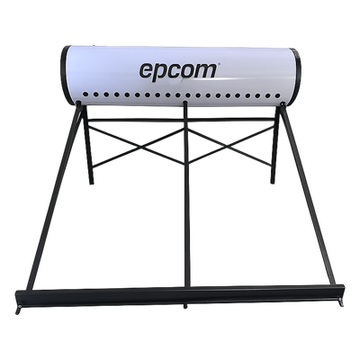 EPCOM - Bóiler Solar sin Tubos / 240 Litros / Acero Inoxidable Grado Alimenticio / Resistencia Granizo 25 mm / Ánodo de Magnesio