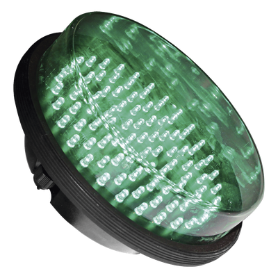 ACCESSPRO - Módulo de Reemplazo para Semáforo / 30 cm / Verde 505 nm / 110 VCA / IP55 / -40°C a +80°C