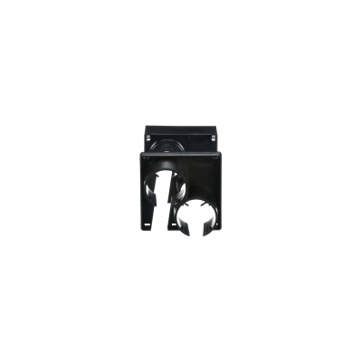 PANDUIT - Tapa con 2 Salida a Tubo Corrugado de 1.5in (38mm), Para uso con Canaletas 4X4 FiberRunner™, Color Negro