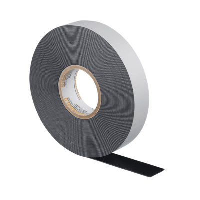 PANDUIT - Cinta Eléctrica STRONGHOLD para Aislar de Caucho EPR, Autofusionable, Uso Industrial en Uniones de Alto Voltaje y Temperatura, Grosor 0.76mm (30 mil), Ancho 19mm, y 9.1m Largo, Color Negro.