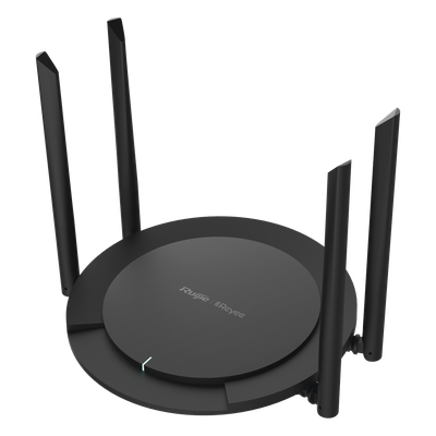 RUIJIE - Router Inalámbrico Wi-Fi 4 / 300 Mbps / 4 Antenas 5 dBi / 16 Usuarios Concurrentes / Cloud Gratuito / WISP